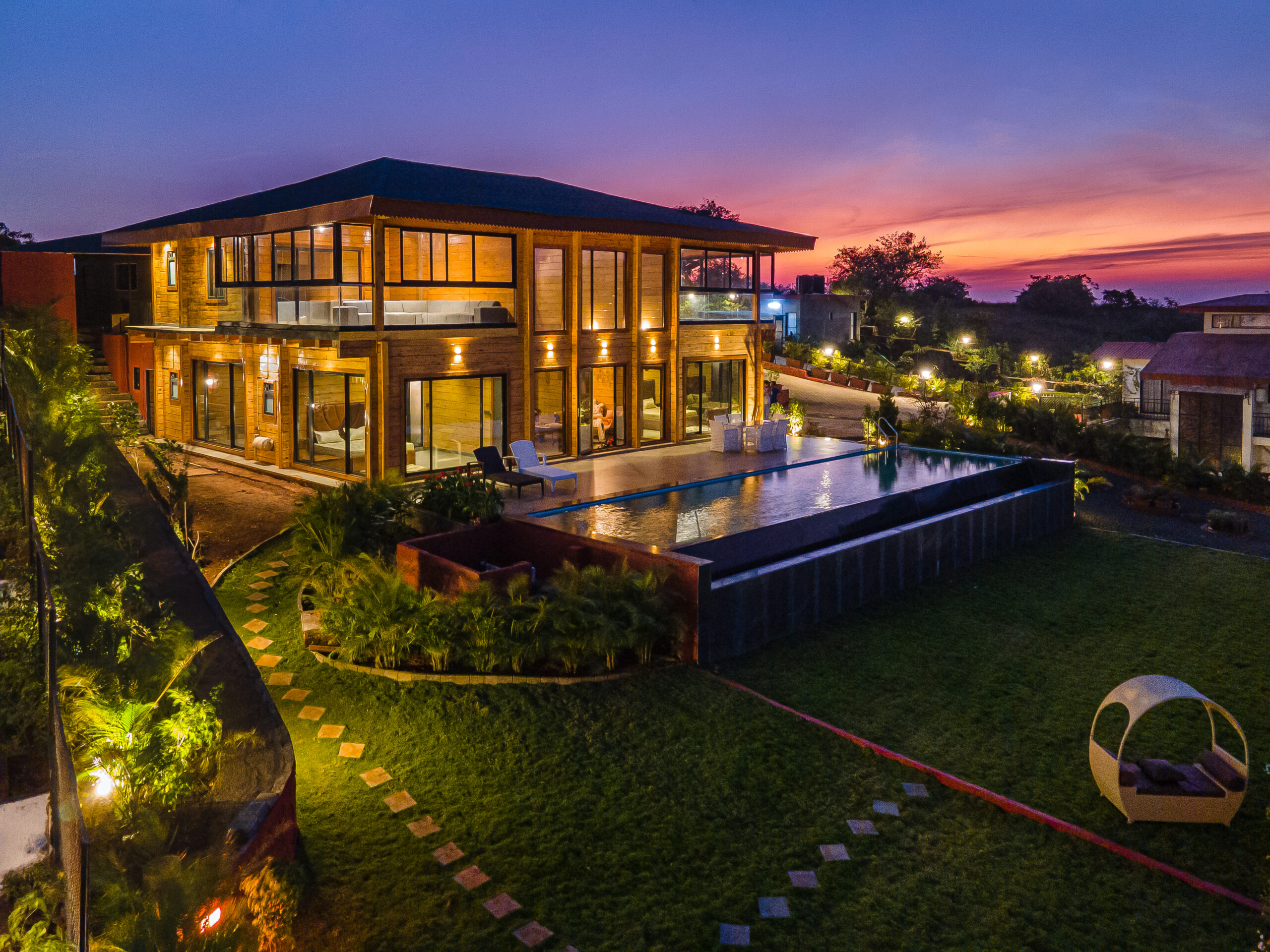 Wooden Logs and Challets